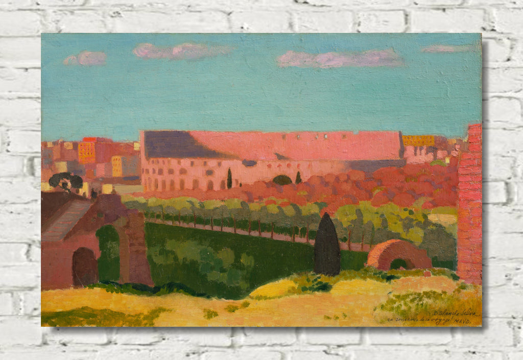 View of the Colosseum (1910) by Maurice Denis