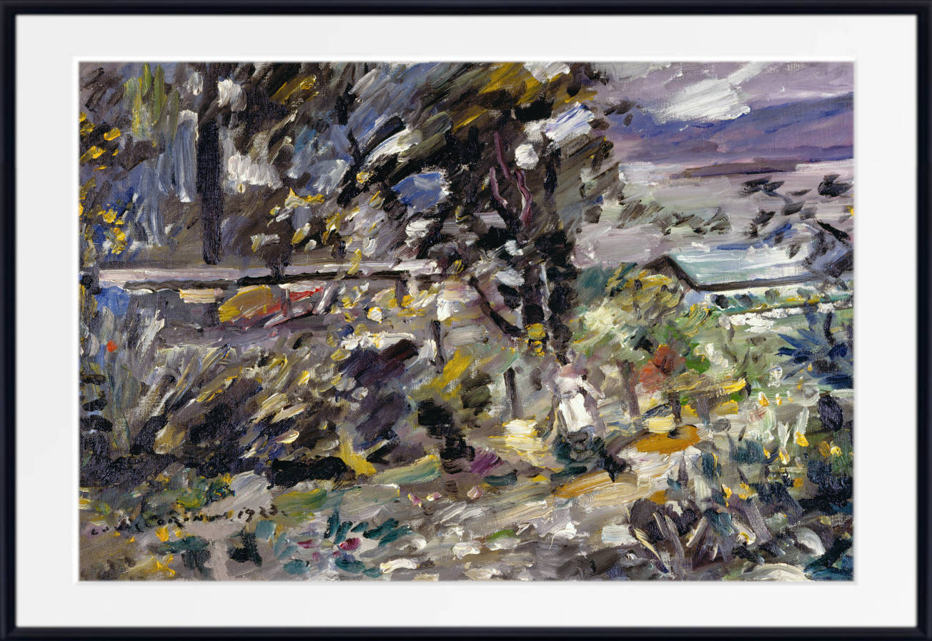 Lovis Corinth Print, Walchensee, Silverway