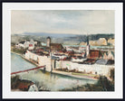 Otto Geigenberger Print, Wasserburg am Inn – view from the Innleite