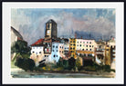 Otto Geigenberger Print, Wasserburg am Inn – Innfront