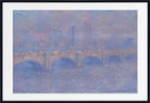 Waterloo Bridge, Sunlight Effect, Claude Monet Print