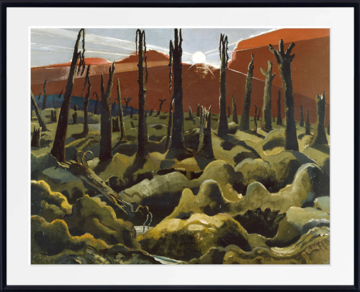 Paul Nash Fine Art Print, We are Making a New World