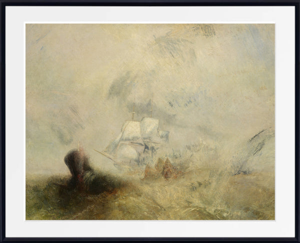 Whalers (1845) by William Turner