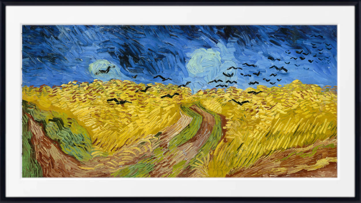 Vincent Van Gogh Fine Art Print, Wheatfield With Crows