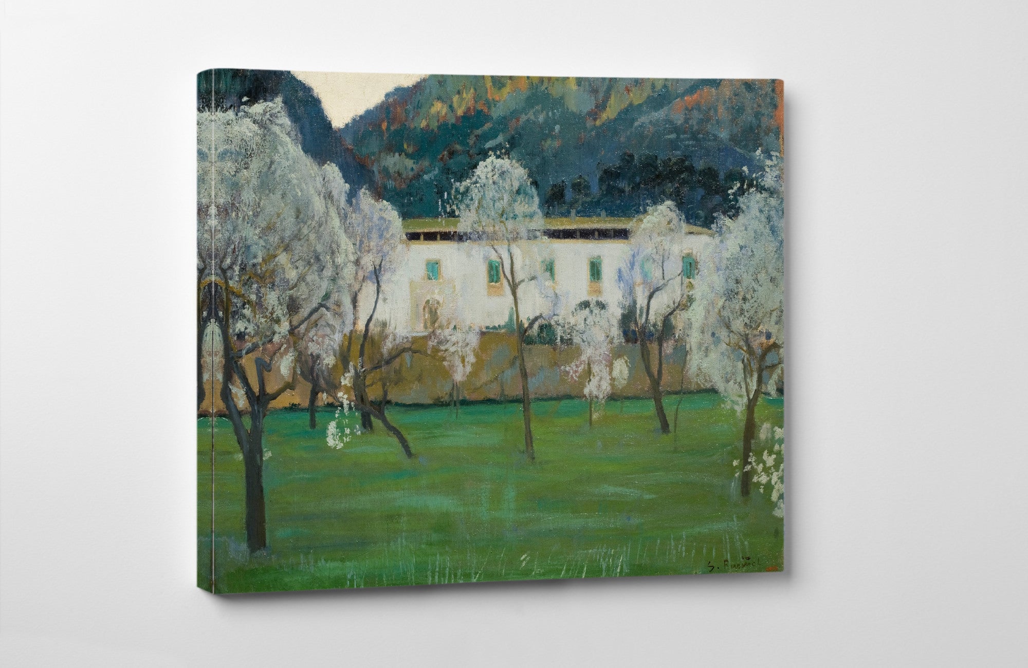 Santiago Rusinol, White Farmhouse (Bunyola, Majorca) (1902)