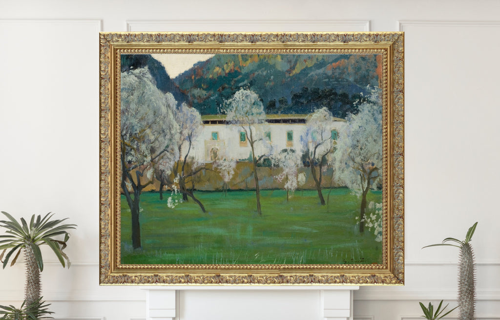 Santiago Rusinol, White Farmhouse (Bunyola, Majorca) (1902)
