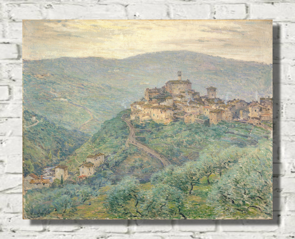 Pelago, Tuscany (1917) by Willard Metcalf