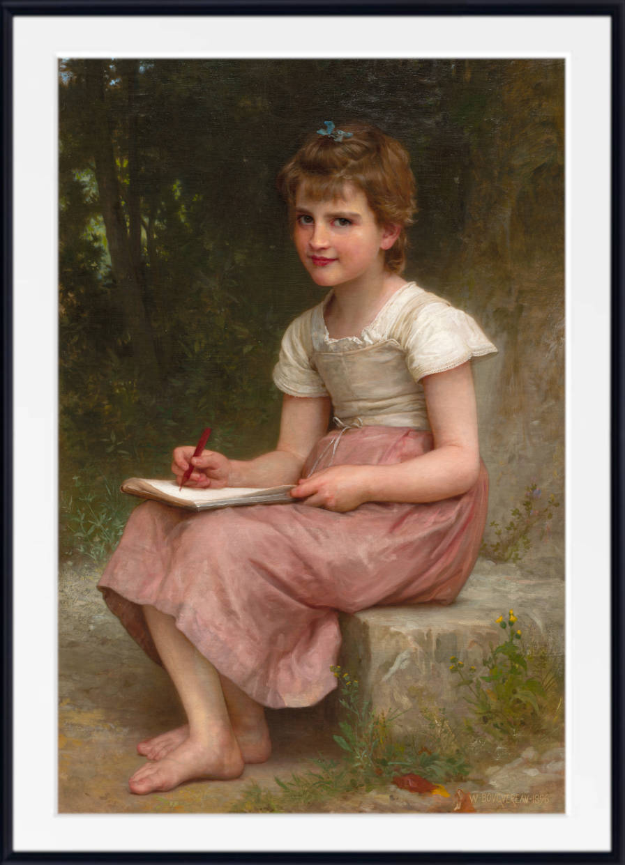 William-Adolphe Bouguereau, Fine Art Print : A Calling