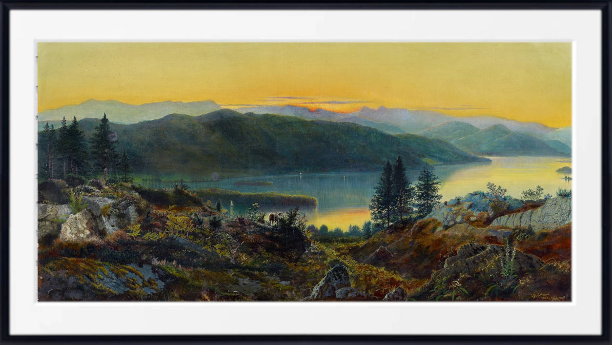 John Atkinson Grimshaw Print: Windermere (1863)