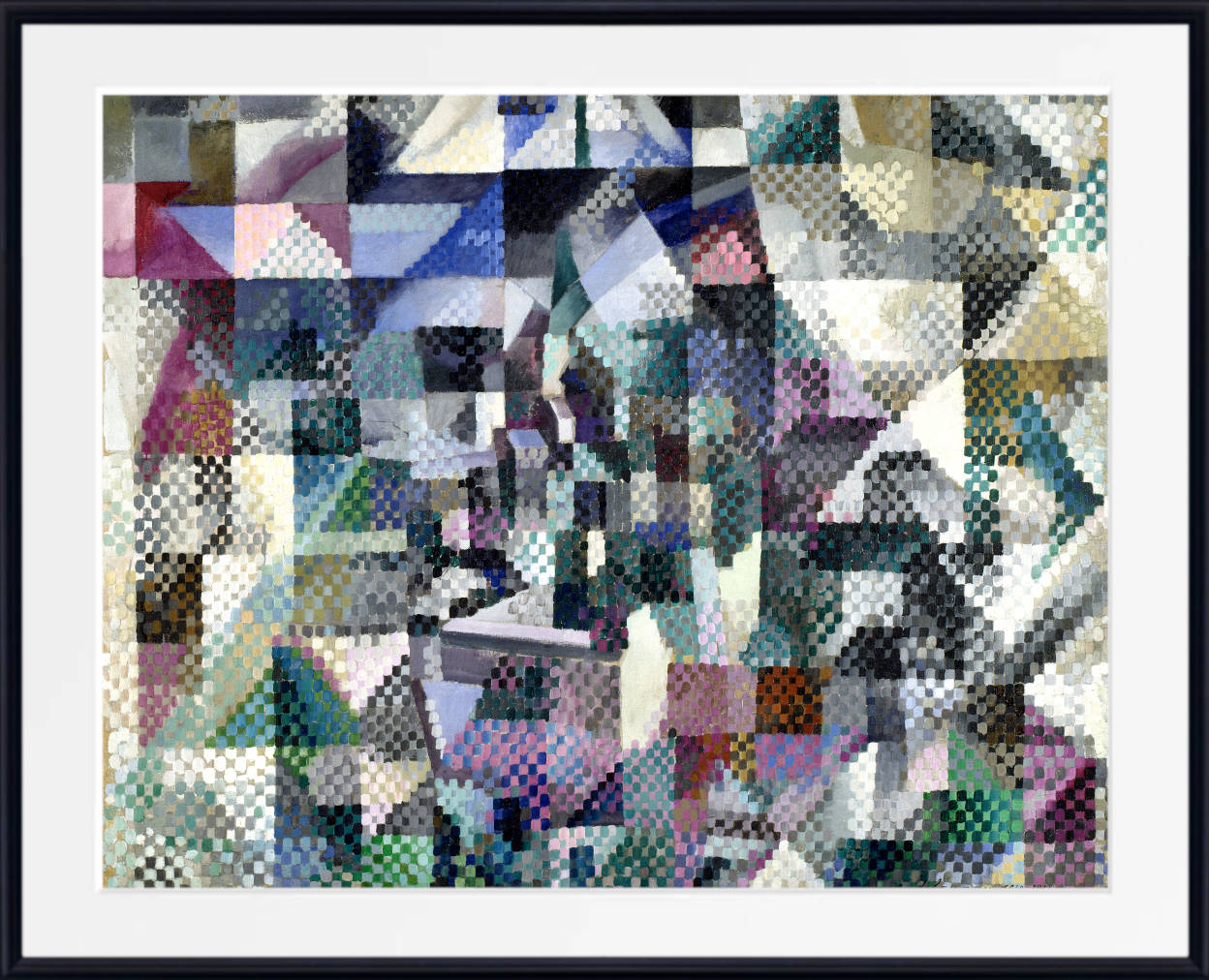 Robert Delaunay Fine Art Print, Window on the City No. 3