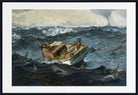 Winslow Homer Fine Art Print : Gulf Stream Stormy Seas