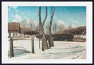 Laurits Andersen Ring Fine Art Print, Winter Scene