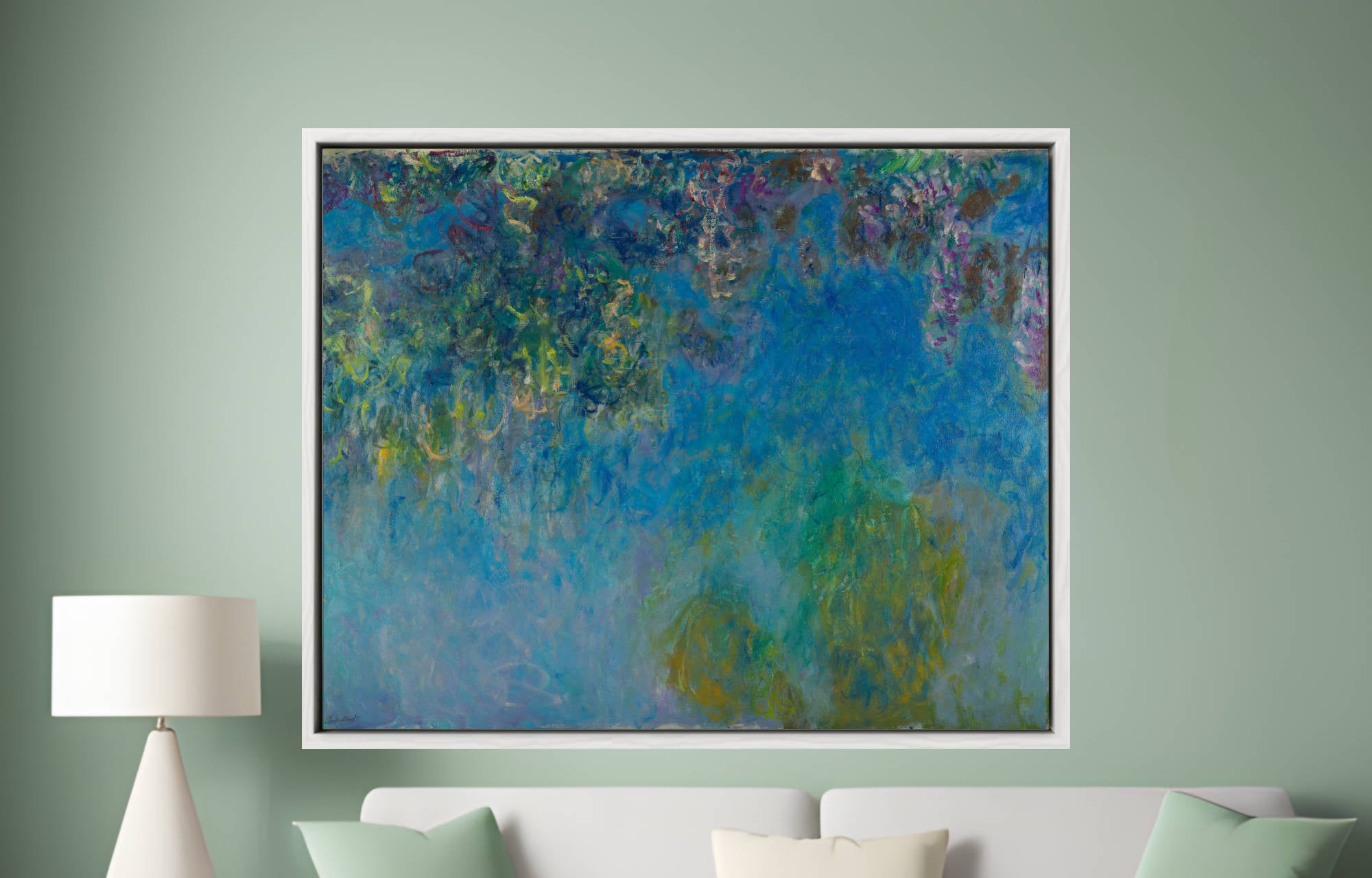 Wisteria (c1925) - Claude Monet Prints