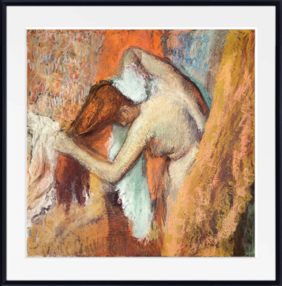 Edgar Degas, French Fine Art Print :  Woman at Her Toilette