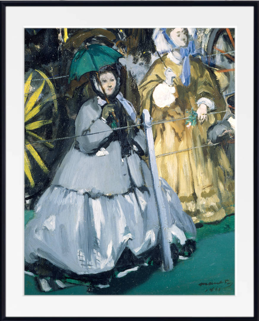 Édouard Manet, French Impressionist Fine Art Print : Women at the Races