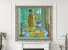 Frederick Carl Frieseke Prints, Yellow Tulips (c1912) from GalleryThane