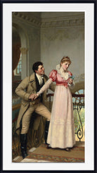 Yes or No, Historical Genre Scene, Edmund Blair Leighton Fine Art Print