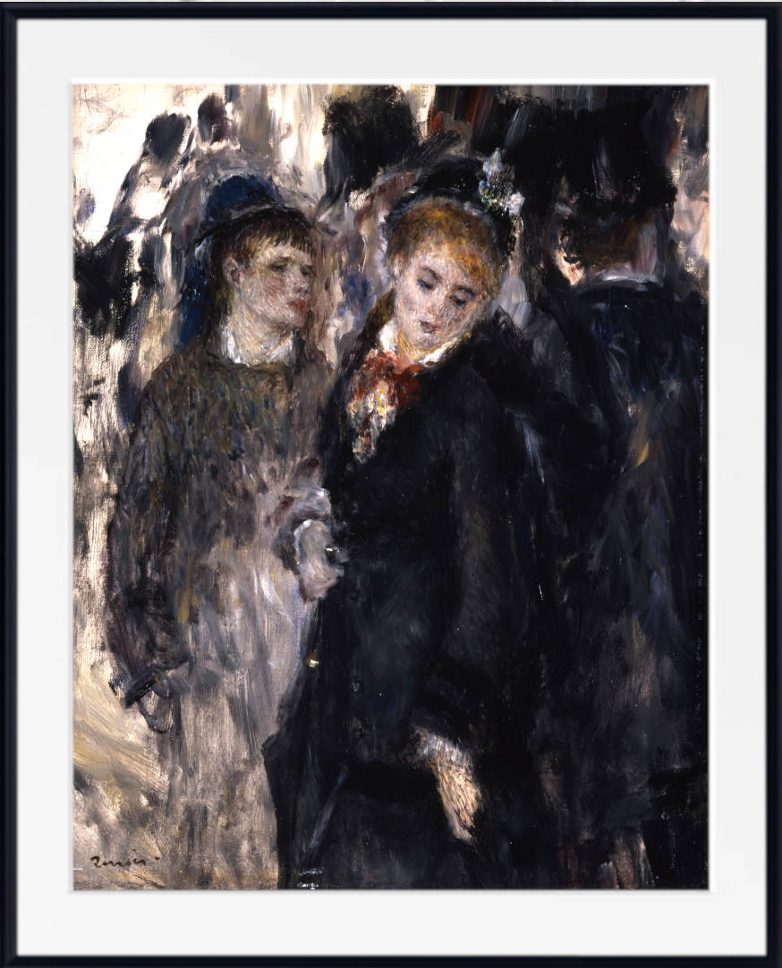 Renoir Print, Young Girls (1877)