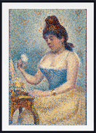 Georges Seurat Print, Young Woman Powdering Herself (1889)