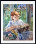 Berthe Morisot, French Fine Art Print : Young Girl Reading