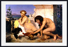 Jean-Léon Gérôme Print : Young Greeks Attending a Cock Fight
