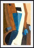 Arthur Dove Fine Art Print, Blue Jay Flew up in a Tree