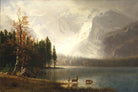 Albert Bierstadt Print, Estes Park, Colorado, Whyte’s Lake (circa 1877) as an unframed print