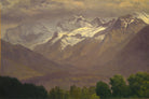 Albert Bierstadt Print, In the High Mountains as an unframed print