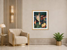 Die Kirche III (1920) by Alexander Kanoldt — art deco roomset