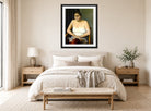 Halbakt II (1926) by Alexander Kanoldt — bedroom