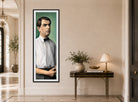 Self-Portrait (1930) by Alexander Kanoldt — hallway