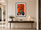 Still Life with Rubber Tree (1921) by Alexander Kanoldt — hallway