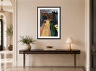 Straßenbild I (1913) by Alexander Kanoldt — hallway