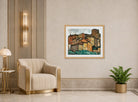 Studie San Gimignano (1913) by Alexander Kanoldt — art deco roomset