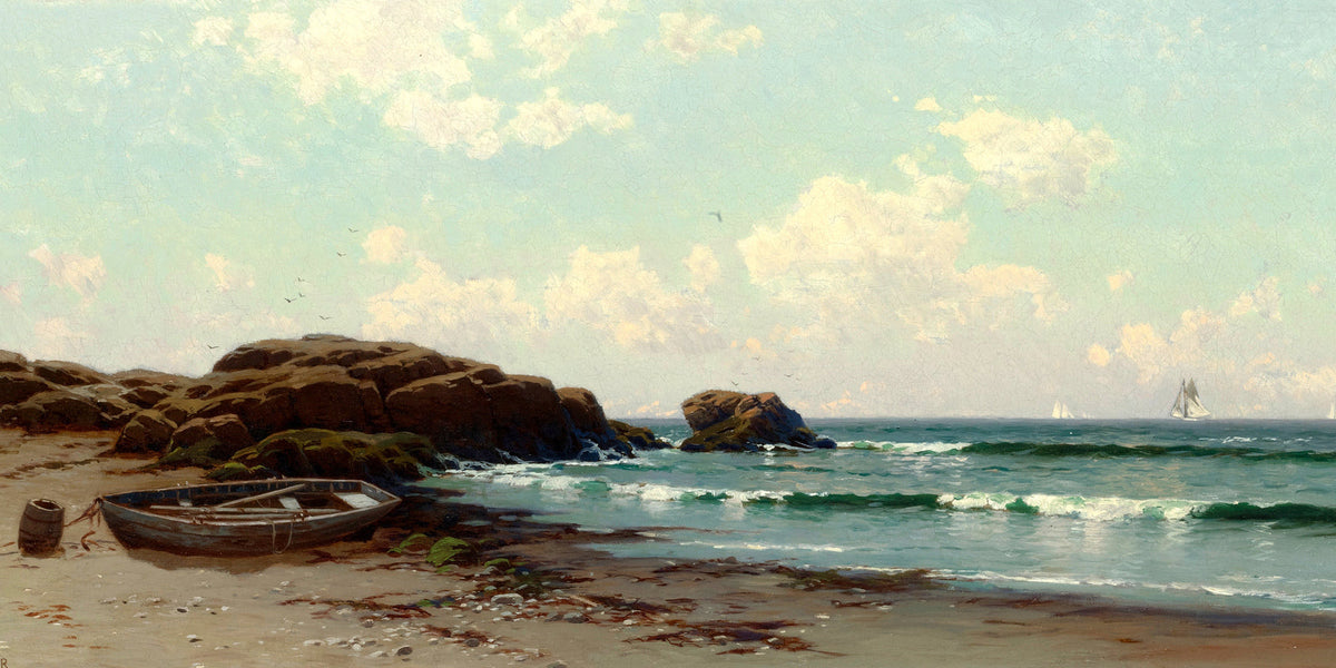 Alfred Thompson Bricher, Afternoon by the Ocean — unframed