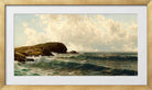 Alfred Thompson Bricher, Afternoon Surf — gold frame