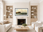 Alfred Thompson Bricher, Afternoon Surf — living room roomset
