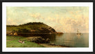 Alfred Thompson Bricher, At Water’s Edge — black frame