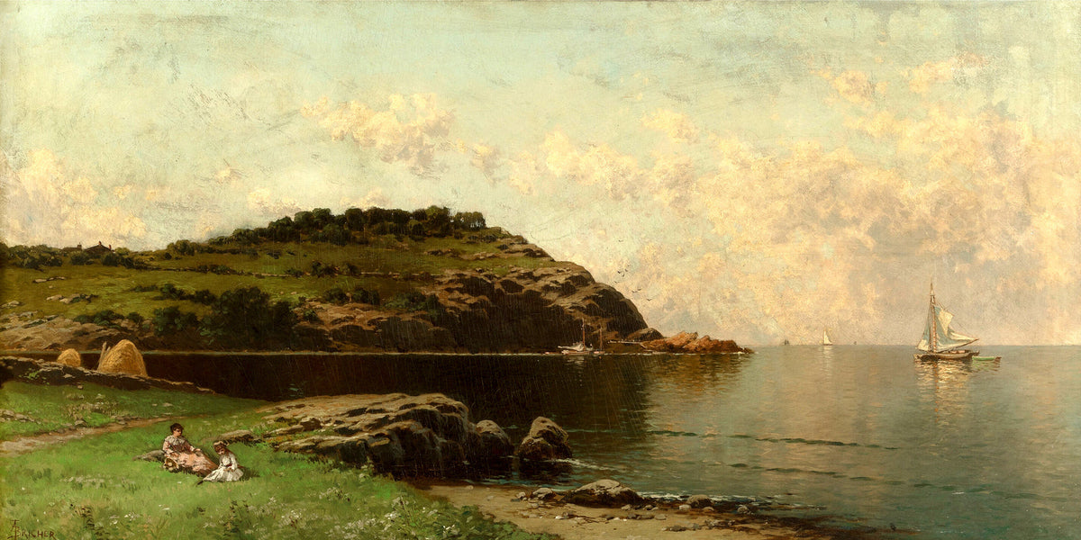 Alfred Thompson Bricher, At Water’s Edge — unframed