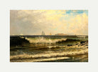 Alfred Thompson Bricher, Breaking Waves (circa 1882) — rolled canvas