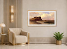 Alfred Thompson Bricher, Castle Rock, Nahant, Massachusetts — art deco roomset