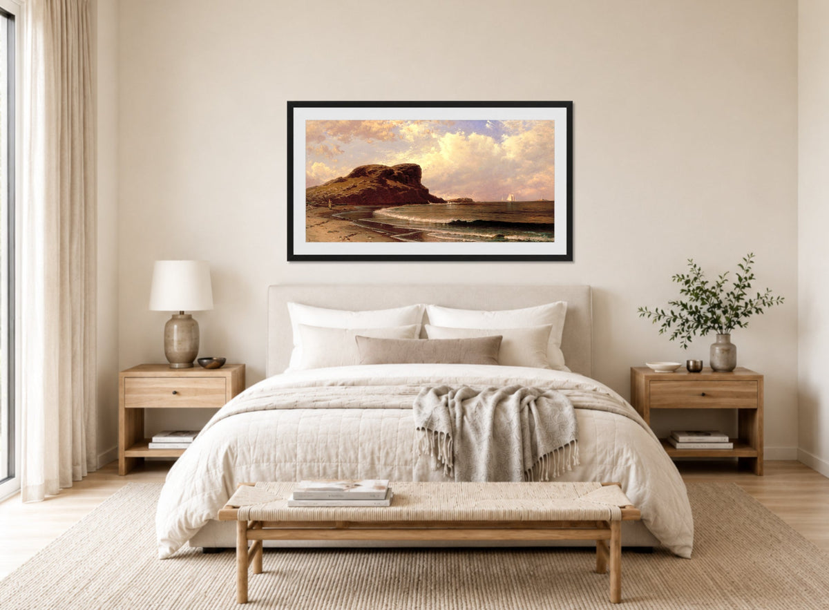 Alfred Thompson Bricher, Castle Rock, Nahant, Massachusetts — bedroom