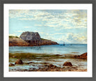 Alfred Thompson Bricher, Coastal View — dark grey frame