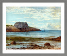 Alfred Thompson Bricher, Coastal View — light grey frame