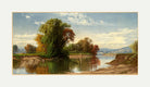 Alfred Thompson Bricher, Early Autumn on Esopus Creek — rolled canvas