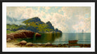 Alfred Thompson Bricher, Grand Manan (circa 1888) — black frame