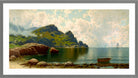 Alfred Thompson Bricher, Grand Manan (circa 1888) — light grey frame