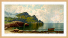 Alfred Thompson Bricher, Grand Manan (circa 1888) — oak frame