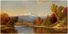 Alfred Thompson Bricher, Late Autumn in the White Mountains — unframed