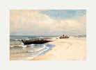Alfred Thompson Bricher, Low Tide (1880) — rolled canvas